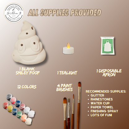 Paint Your Own Ceramics Kit | Tinkle Turd