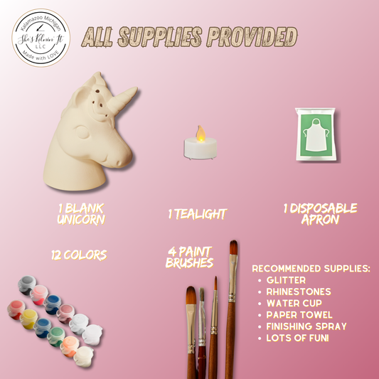 Paint Your Own Ceramics Kit | Magic Mane