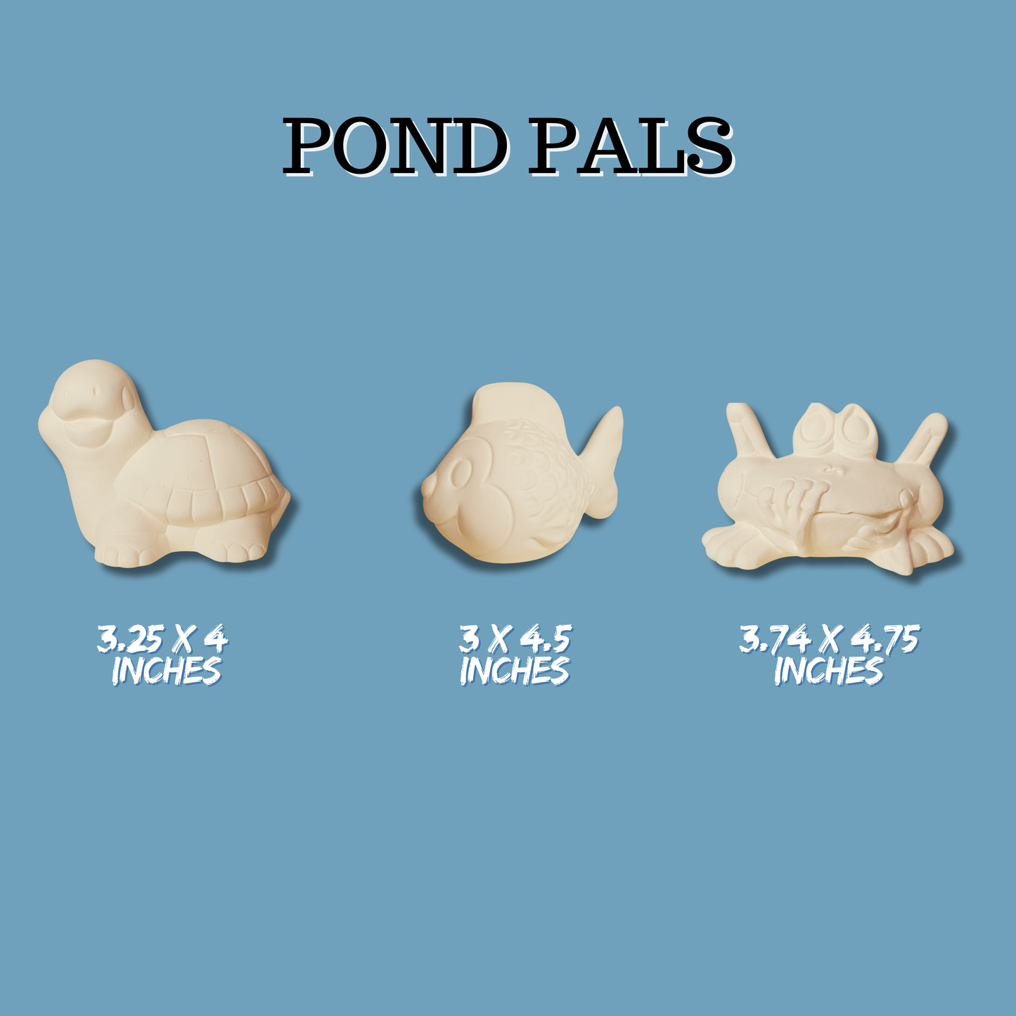 Paint Your Own Ceramics Kit | Pond Pals