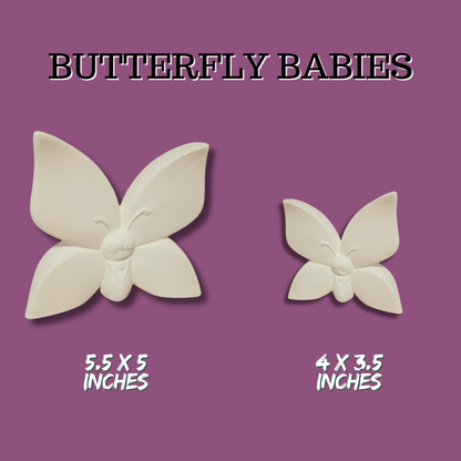 Paint Your Own Ceramics Kit | Butterfly Babies